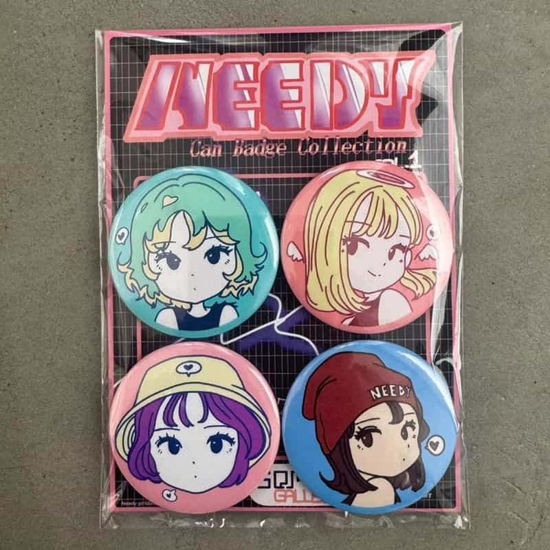 SOMETA 【オーダー品】SOMETA TIN BADGE B（4個セット） NONE(0000)