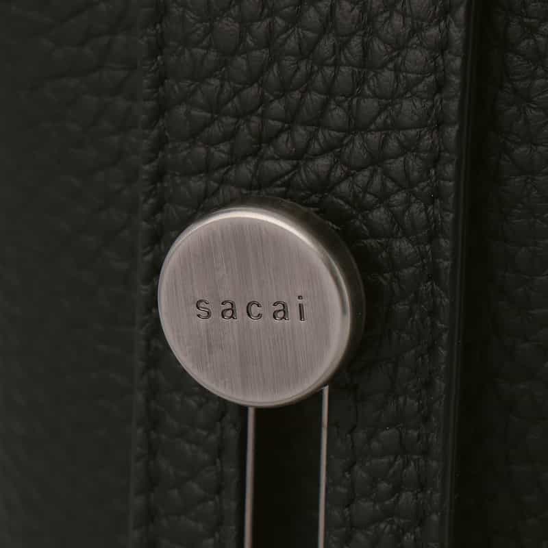 SACAI SACAI ＜サカイ＞ レザートートバッグ BLACK