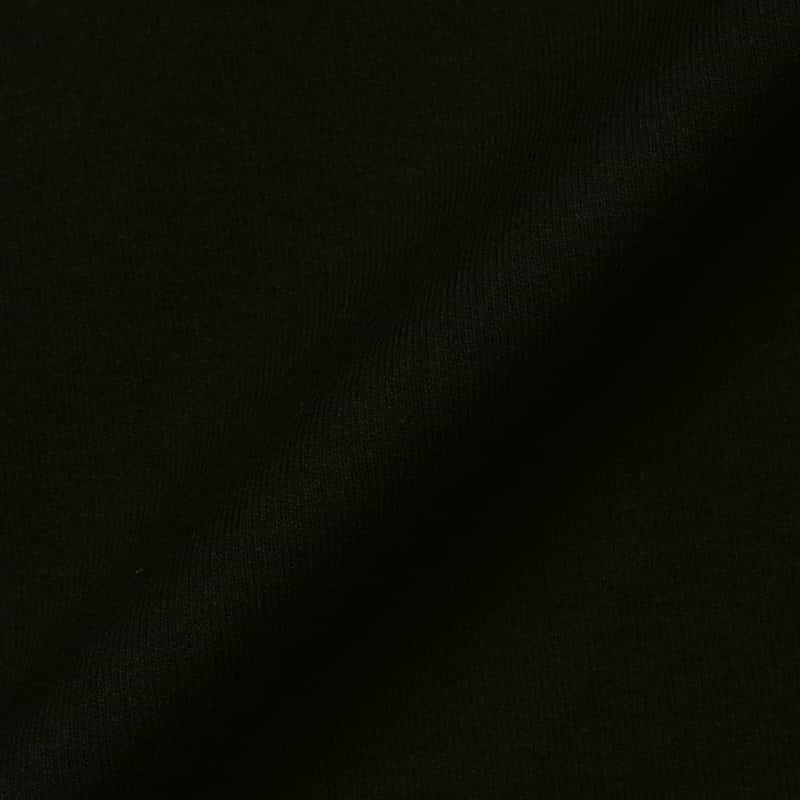 BARNEYS NEW YORK スカラップデザイン ジャカードニットボレロカーディガン BLACK