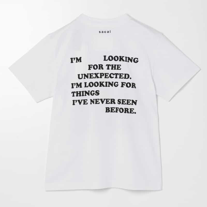 SACAI SACAI ＜サカイ＞ プリントTシャツ WHITE