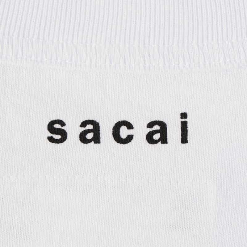 SACAI SACAI ＜サカイ＞ プリントTシャツ WHITE