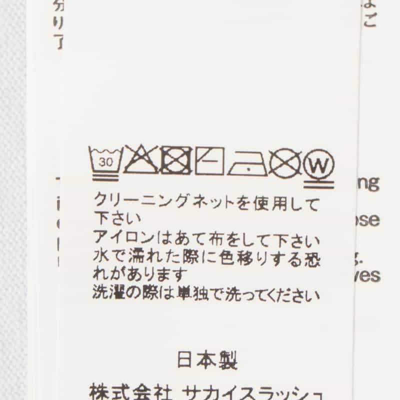 SACAI SACAI ＜サカイ＞ プリントTシャツ WHITE