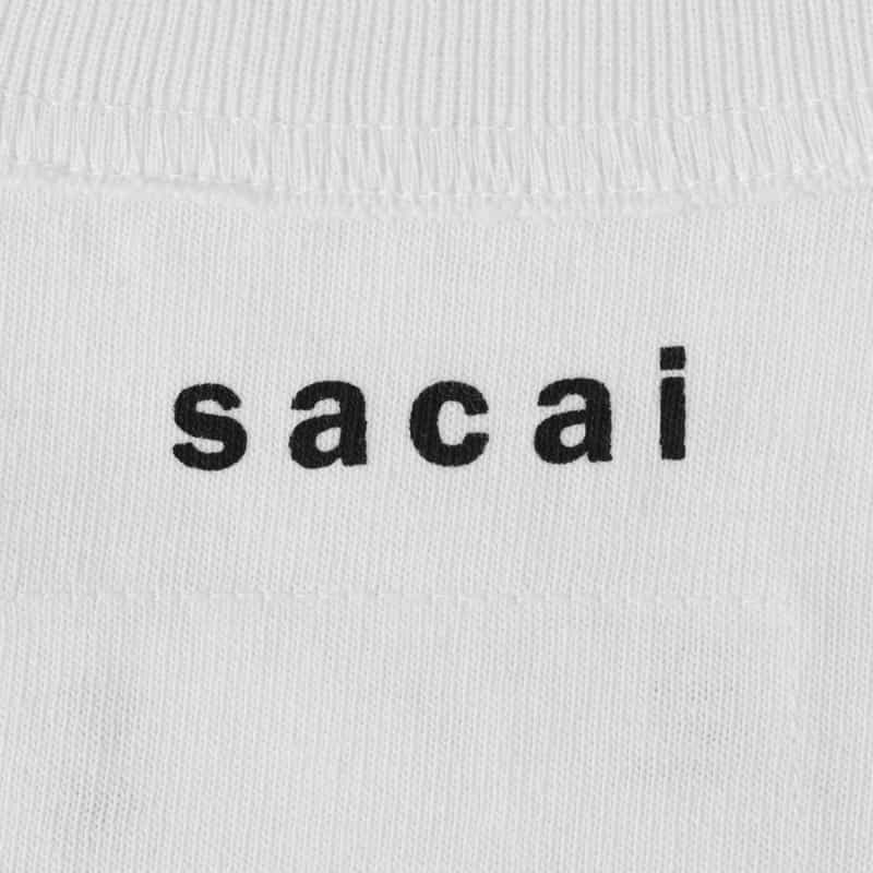 SACAI SACAI ＜サカイ＞ プリントTシャツ WHITE