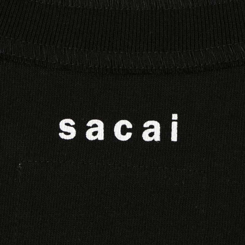 SACAI SACAI ＜サカイ＞ プリントTシャツ BLACK