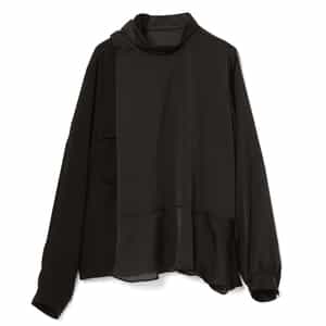 SACAI ＜サカイ＞ コンビネーション サテンブラウス
