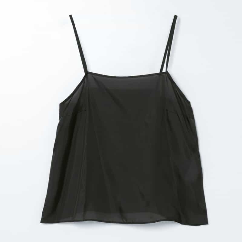 SACAI SACAI ＜サカイ＞ コンビネーション サテンブラウス BLACK