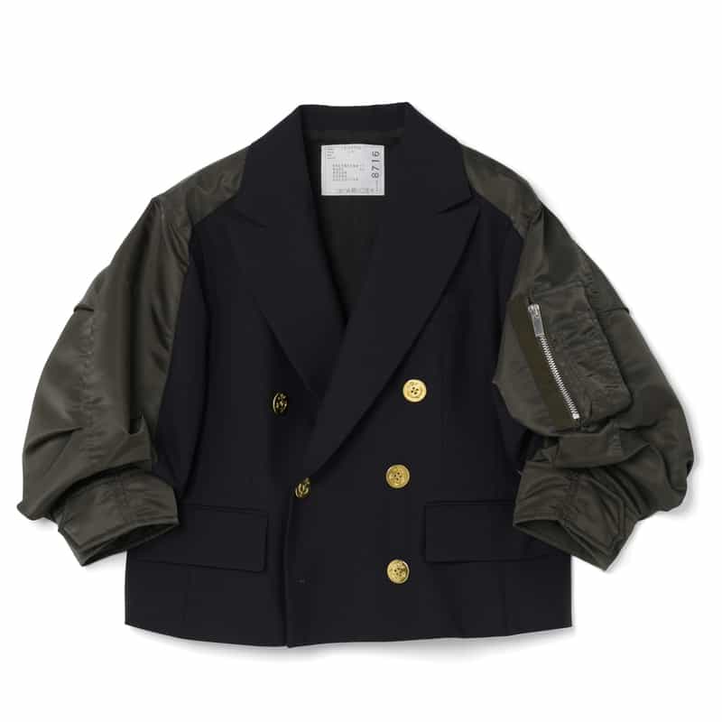 SACAI ＜サカイ＞ コンビネーション ダブルブレストジャケット