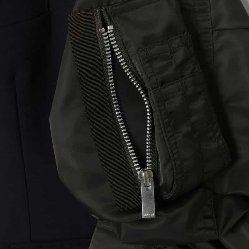 SACAI SACAI ＜サカイ＞ コンビネーション ダブルブレストジャケット NAVY