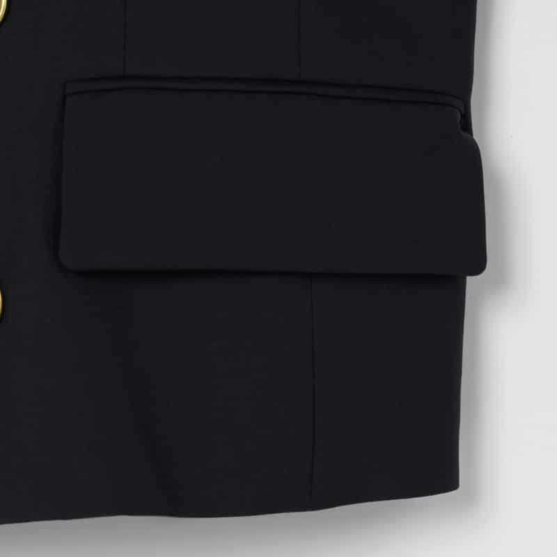 SACAI SACAI ＜サカイ＞ コンビネーション ダブルブレストジャケット NAVY
