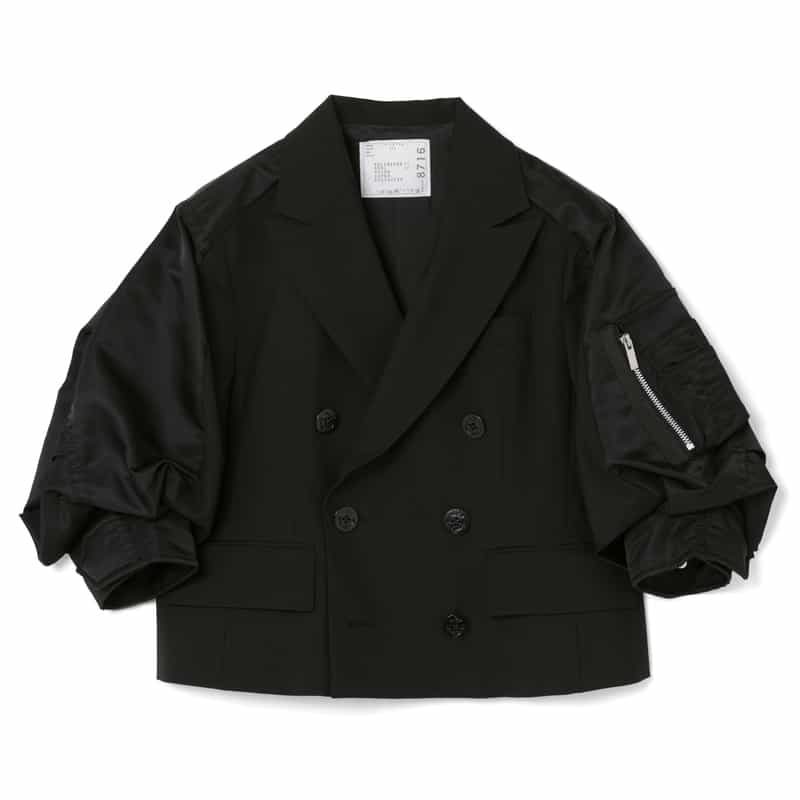SACAI ＜サカイ＞ コンビネーション ダブルブレストジャケット