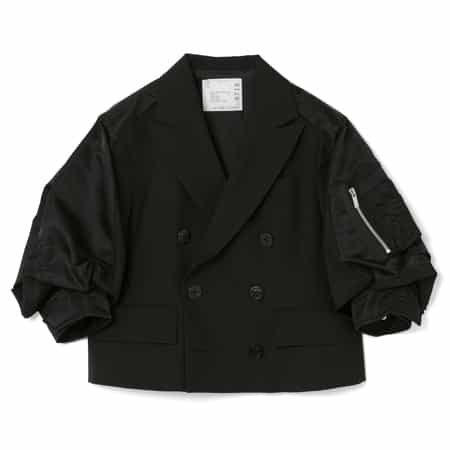 SACAI ＜サカイ＞ コンビネーション ダブルブレストジャケット