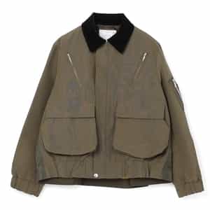 SACAI ＜サカイ＞ コンビネーション ジップアップブルゾン