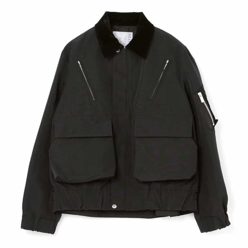 SACAI ＜サカイ＞ コンビネーション ジップアップブルゾン