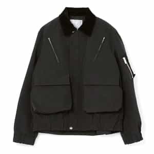 SACAI ＜サカイ＞ コンビネーション ジップアップブルゾン