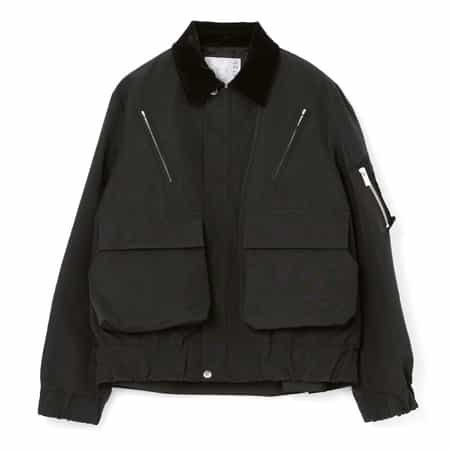 SACAI ＜サカイ＞ コンビネーション ジップアップブルゾン