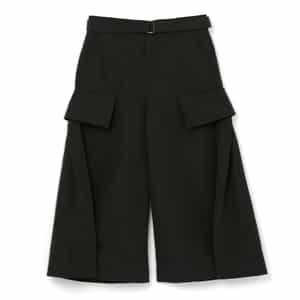 SACAI ＜サカイ＞ ボンディング素材ベルテッドパンツ