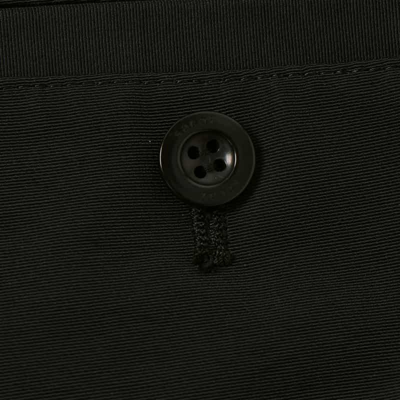 SACAI SACAI ＜サカイ＞ ボンディング素材ベルテッドパンツ BLACK