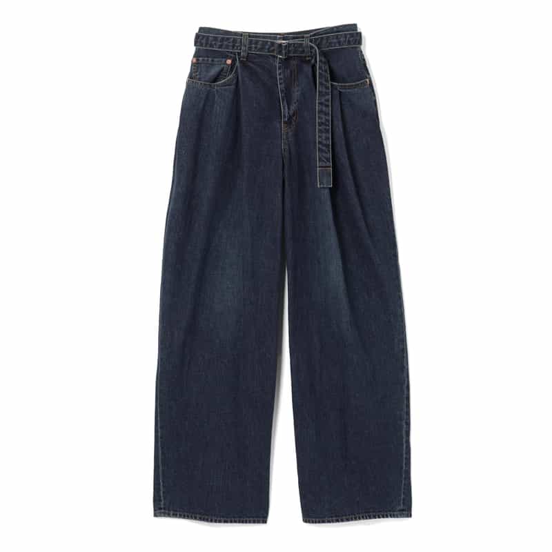 SACAI SACAI ＜サカイ＞ ベルテッドデニムパンツ BLUE