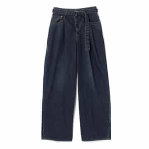 SACAI ＜サカイ＞ ベルテッドデニムパンツ