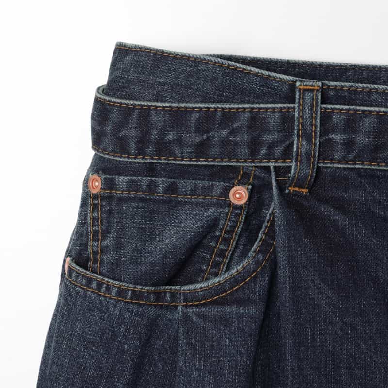 SACAI SACAI ＜サカイ＞ ベルテッドデニムパンツ BLUE