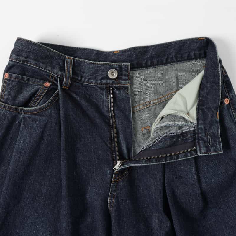SACAI SACAI ＜サカイ＞ ベルテッドデニムパンツ BLUE