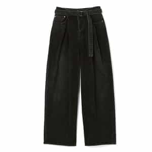 SACAI ＜サカイ＞ ベルテッドデニムパンツ