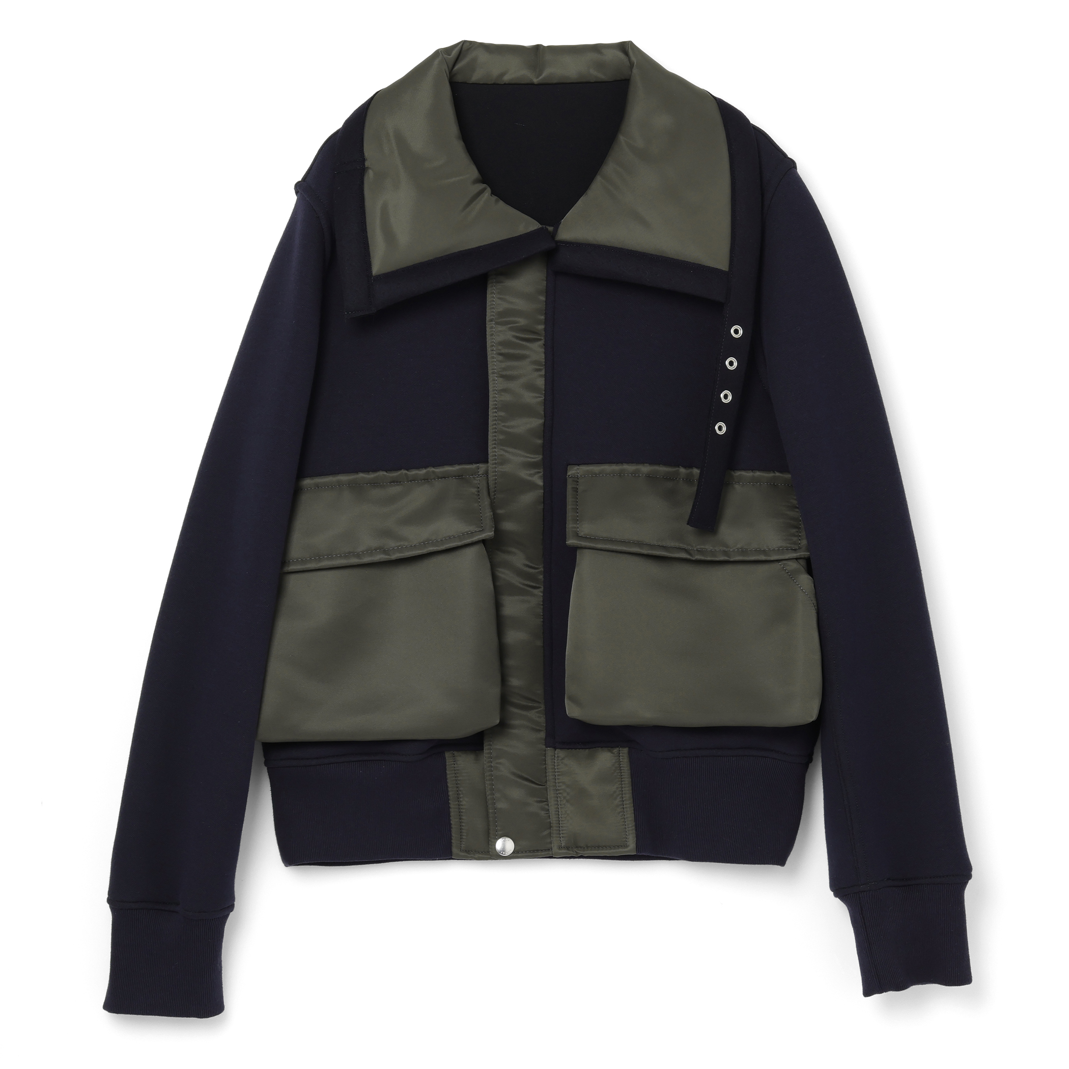 SACAI ＜サカイ＞ コンビネーション スウェットブルゾン