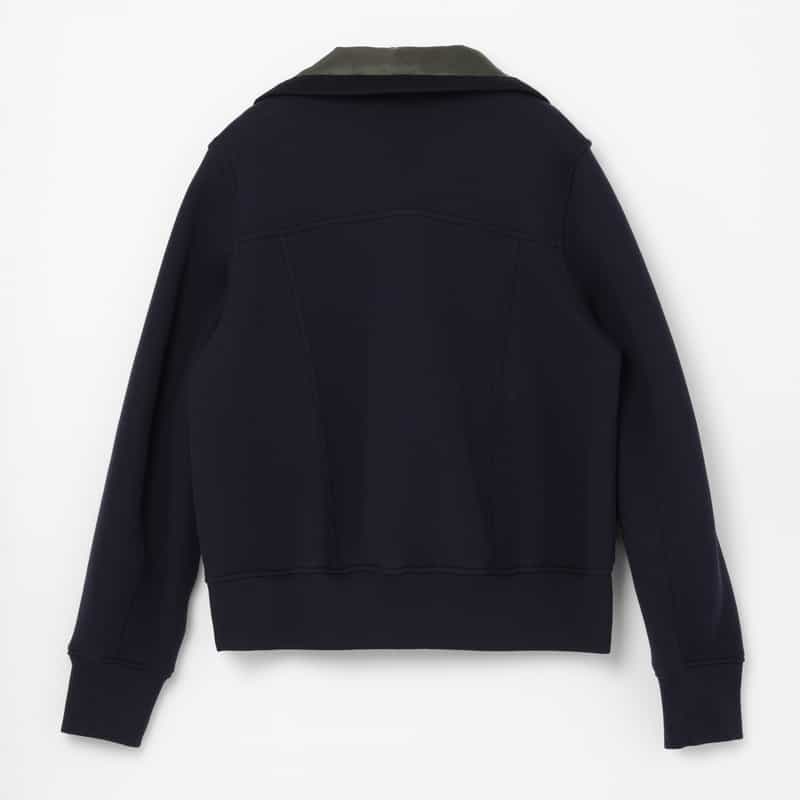 SACAI SACAI ＜サカイ＞ コンビネーション スエットブルゾン NAVY
