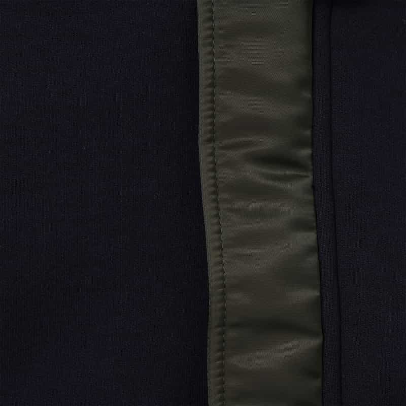 SACAI SACAI ＜サカイ＞ コンビネーション スエットブルゾン NAVY