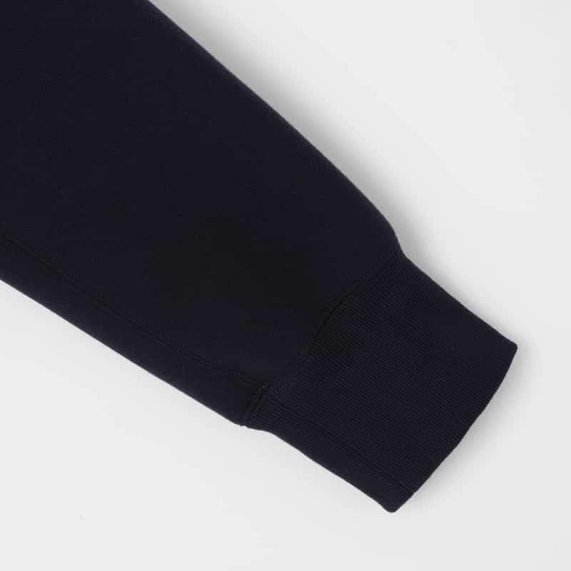 SACAI SACAI ＜サカイ＞ ポケット付きコンビネーションスエットプルオーバー NAVY