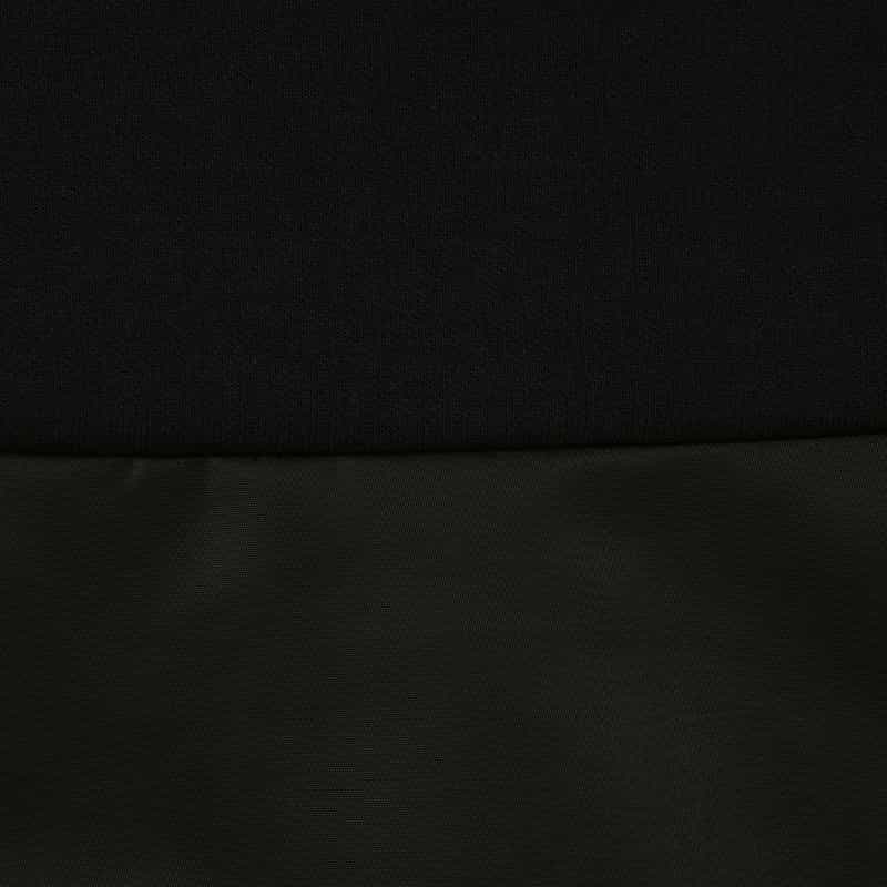 SACAI SACAI ＜サカイ＞ ポケット付きコンビネーションスエットプルオーバー BLACK