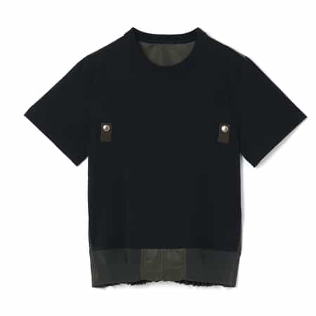 SACAI ＜サカイ＞ コンビネーション バックプリーツカットソー