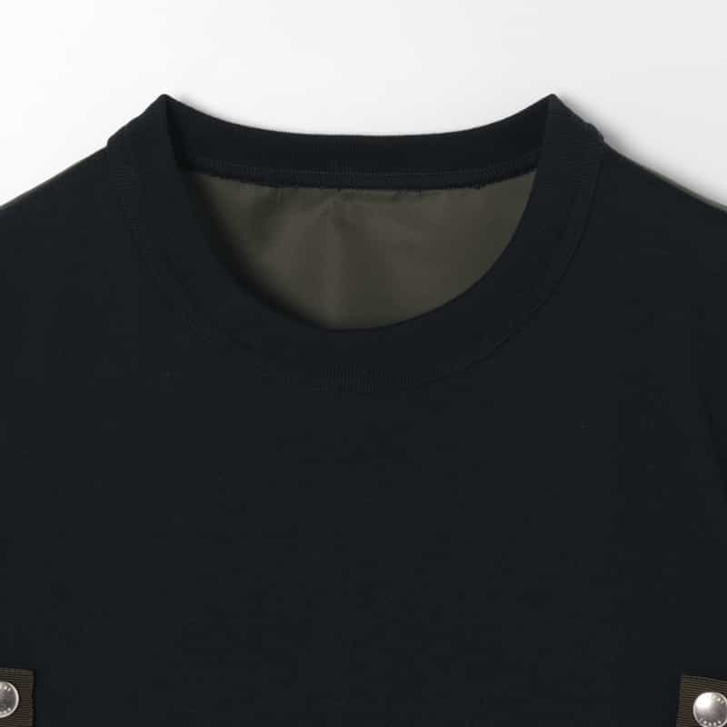 SACAI SACAI ＜サカイ＞ コンビネーション バックプリーツカットソー NAVY