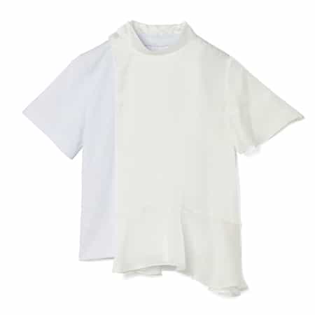 SACAI ＜サカイ＞ コンビネーション ハイネックカットソー