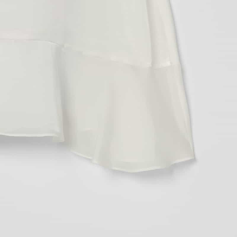 SACAI SACAI ＜サカイ＞ コンビネーション ハイネックカットソー WHITE