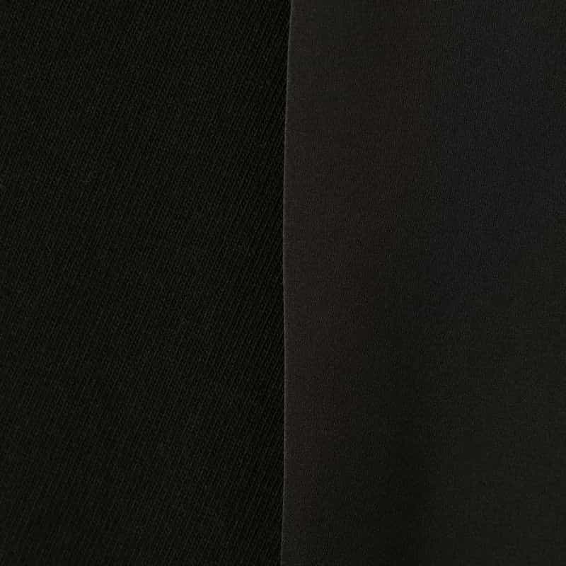 SACAI SACAI ＜サカイ＞ コンビネーション ハイネックカットソー BLACK