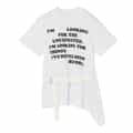 SACAI ＜サカイ＞ ベルトデザイン グラフィックTシャツ
