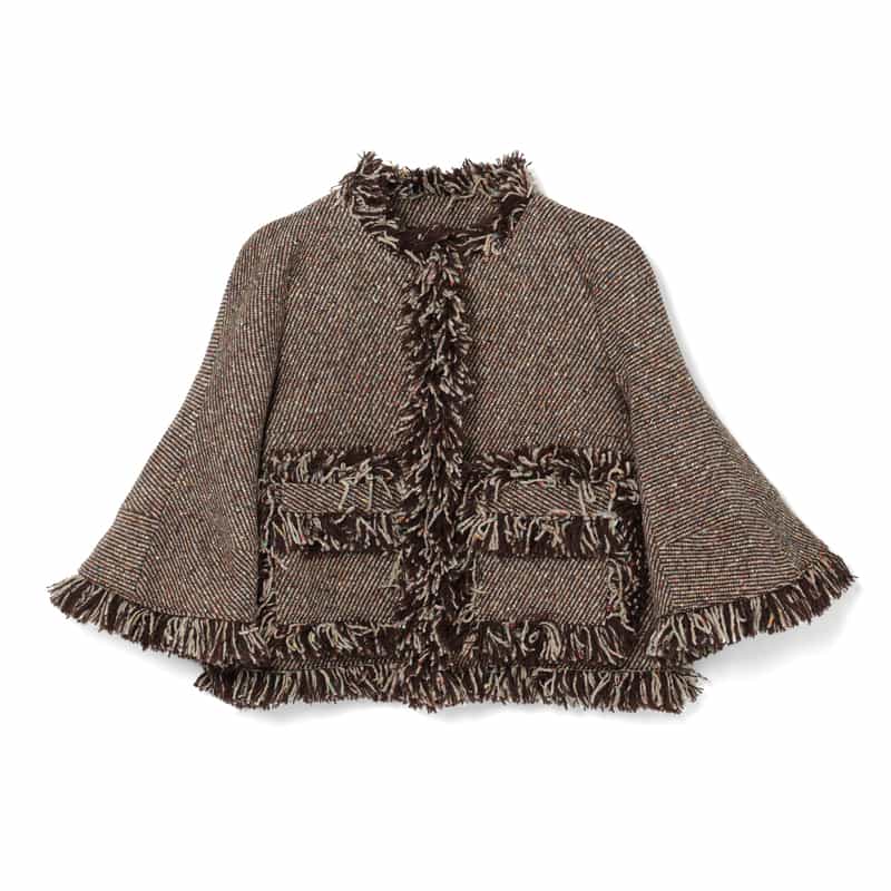 SACAI SACAI ＜サカイ＞ ネップツイードジャケット BROWN