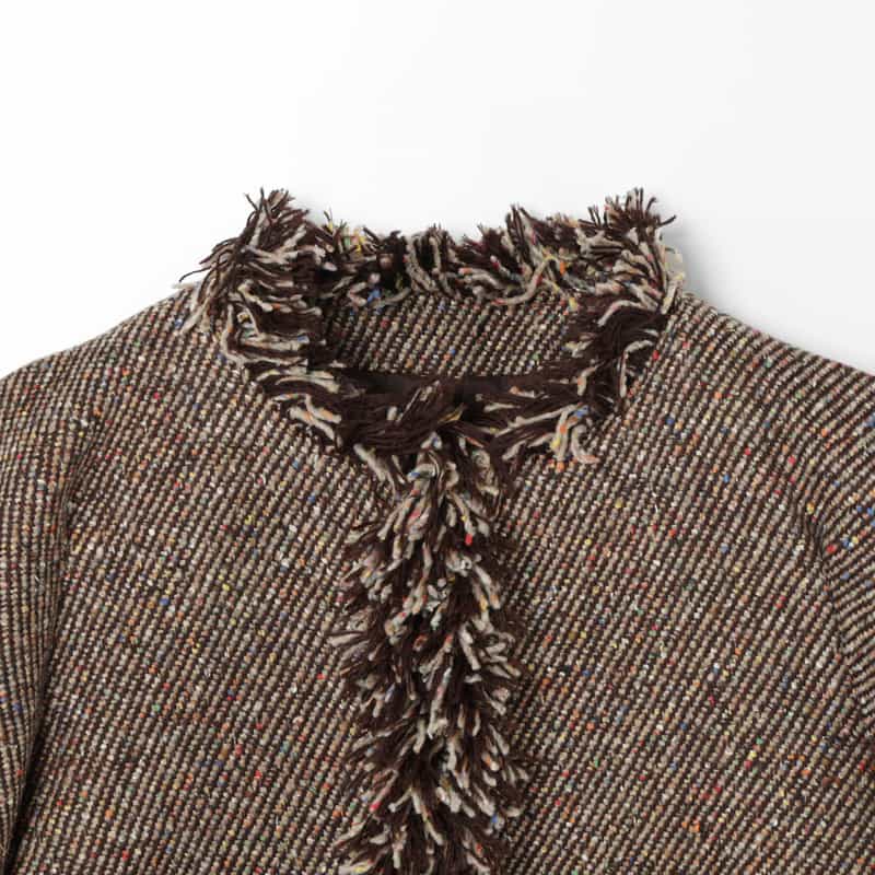 SACAI SACAI ＜サカイ＞ ネップツイードジャケット BROWN