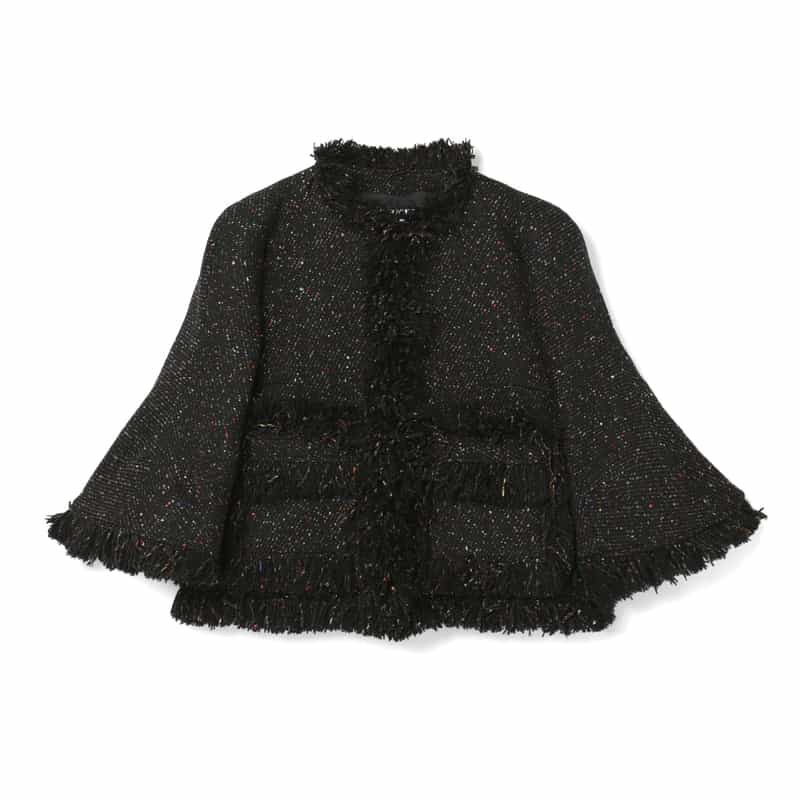 SACAI SACAI ＜サカイ＞ ネップツイードジャケット BLACK