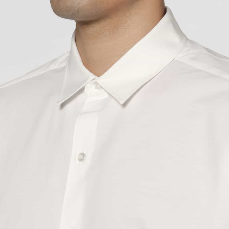 KANEMASA PHIL. KANEMASA PHIL.＜カネマサフィル＞ ロングスリーブカジュアルシャツ WHITE