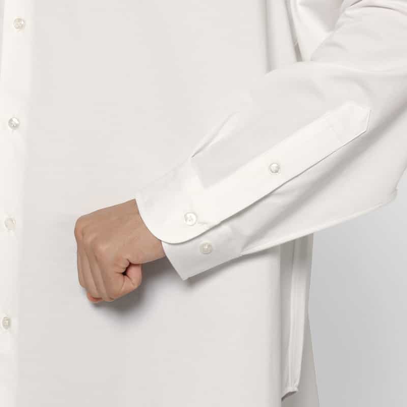 KANEMASA PHIL. KANEMASA PHIL.＜カネマサフィル＞ ロングスリーブカジュアルシャツ WHITE