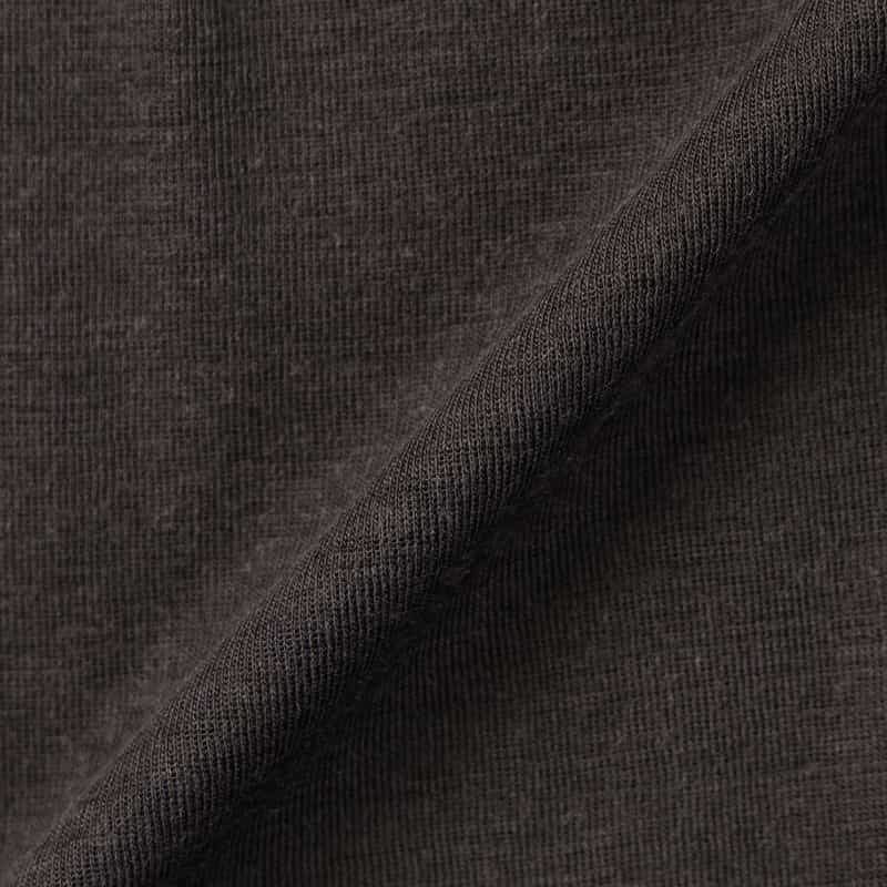 KANEMASA PHIL. KANEMASA PHIL.＜カネマサフィル＞ モックネックロングスリーブカットソー GRAY