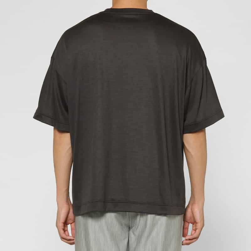 KANEMASA PHIL. KANEMASA PHIL.＜カネマサフィル＞ クルーネックカットソー GRAY