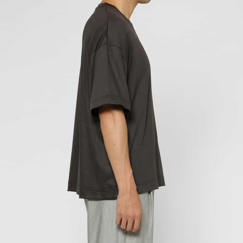 KANEMASA PHIL. KANEMASA PHIL.＜カネマサフィル＞ クルーネックカットソー GRAY