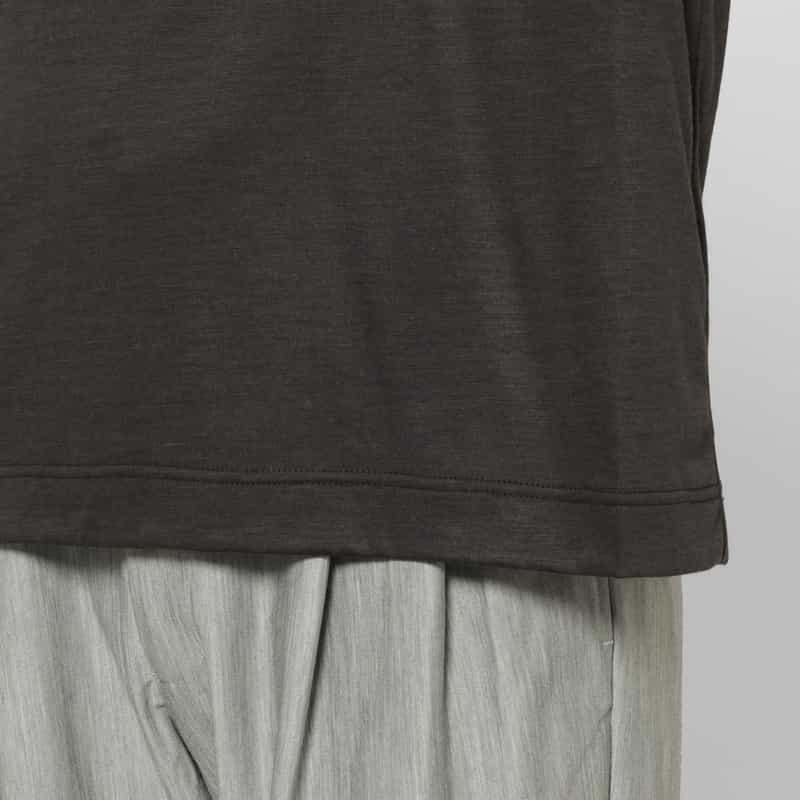 KANEMASA PHIL. KANEMASA PHIL.＜カネマサフィル＞ クルーネックカットソー GRAY