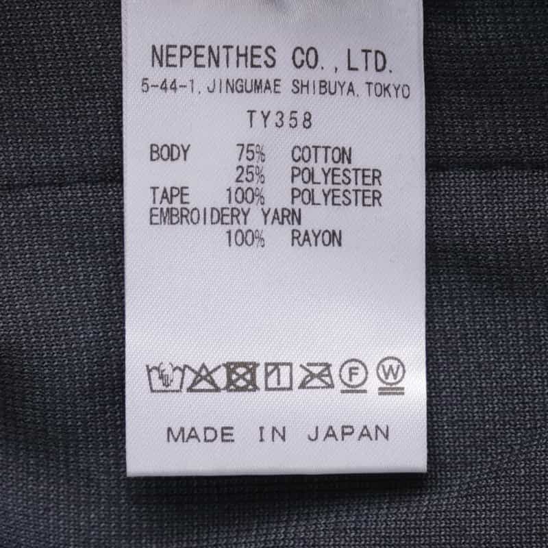 NEEDLES NEEDLES＜ニードルズ＞ スウェットトラックジャケット NAVY