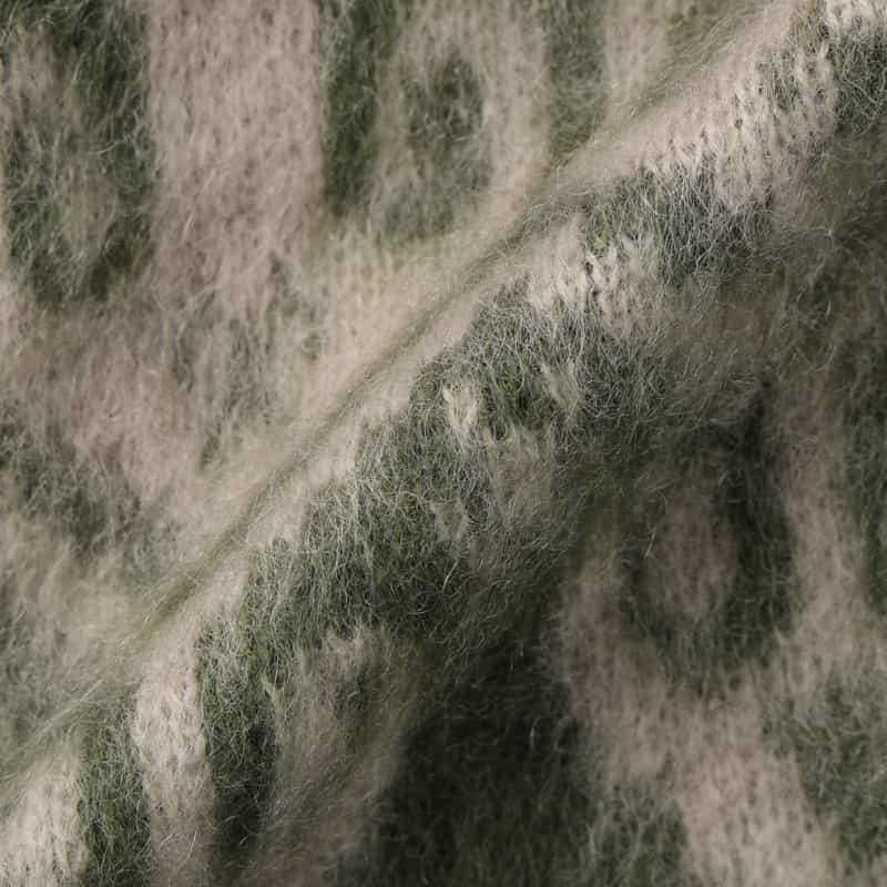 NEEDLES NEEDLES＜ニードルズ＞ ノルディック柄モヘアカーディガン GREEN