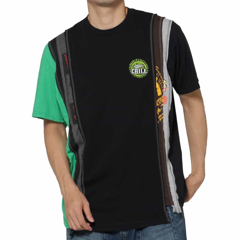 NEEDLES NEEDLES＜ニードルズ＞ コンビネーションカレッジTシャツ MULTI COLOR