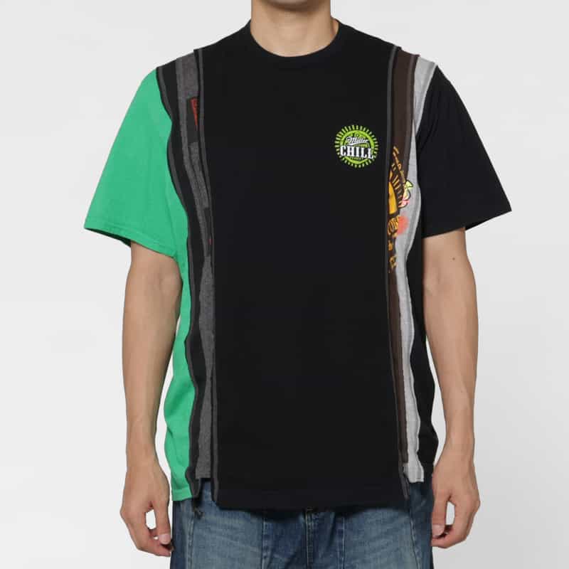 NEEDLES NEEDLES＜ニードルズ＞ コンビネーションカレッジTシャツ MULTI COLOR